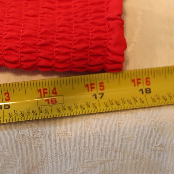 Live Well Lifestyle Red Skort Wide Elastic Waistband Stretchy Undershorts Medium - Picture 9 of 14